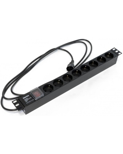 SHE19-8SH-S-2.5IEC. Блок розеток 19. Hyperline в Норильске