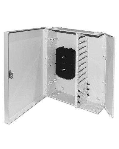 FO-WBX-12xSLT-W140H42-96UN-GY. Кросс оптический настенный. Hyperline в Норильске