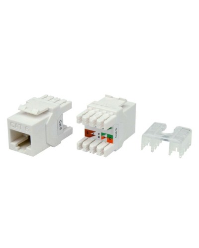 KJ8-8P8C-C6-180-WH. Вставка Keystone Jack RJ-45. Hyperline в Норильске