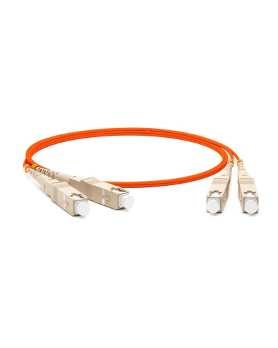 FC-D2-50-SC/PR-SC/PR-H-2M-LSZH-OR. Патч-корд волоконно-оптический SC-SC. Hyperline в Норильске