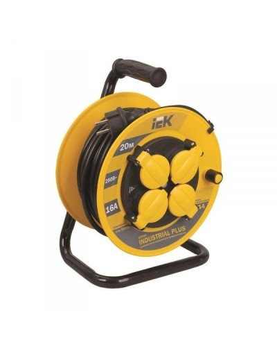 УК30 4 места 30м (WKP15-16-04-30-44). Удлинитель на катушке Industrial plus. IEK в Норильске