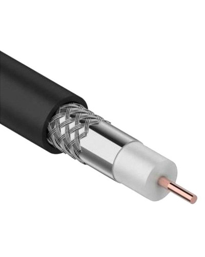 GENERICA RG59 CCS 75Ом FPE PVC белый (CC1-R5F1-111-100-G). Кабель коаксиальный омедненный. IEK в Норильске