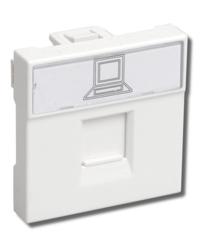 РКИ-20-00-П RJ-45 UTP белая (CKK-40D-RI2-K01). Розетка информационная 2 модуля ПРАЙМЕР. IEK в Норильске