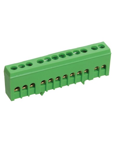 Шина PE земля ШНИ-6х9-10-К-З (YNN10-69-10KD-K06). Шина в корпусном изоляторе на DIN-рейку. IEK в Норильске