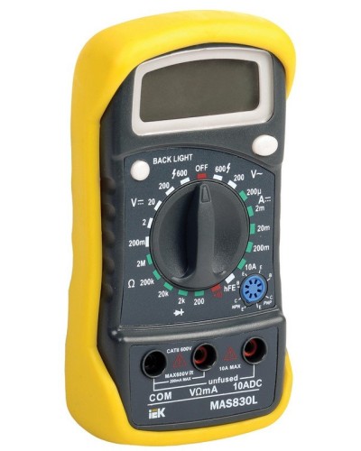 Мультиметр цифровой Master MAS830L (TMD-3L-830). Мультиметр цифровой. IEK в Норильске