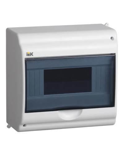 Корпус пластиковый КМПн 2/9-2 IP31 белый KREPTA 3 (MKP42-N-09-31-02). Щиток модульный с прозрачной дверцей, настенный. IEK в Норильске