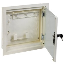LR16-4H41-G-FR2. Шкаф мультимедиа 2 комнаты 400х400мм. ITK