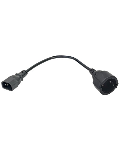 PC-C14D-10CM. Адаптер C14-Schuko. ITK в Норильске