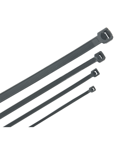 HKB-W48-L200 (100 шт). Хомут кабельный ХКн 4,8х200мм нейлон черный. ITK в Норильске