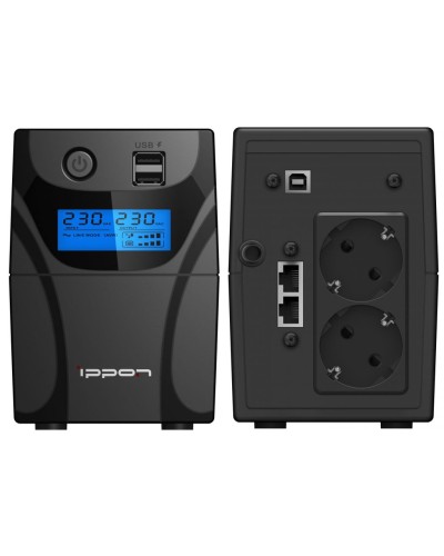 Ippon Back Power Pro II 850 Euro (1005575). Источник бесперебойного питания. Ippon в Норильске