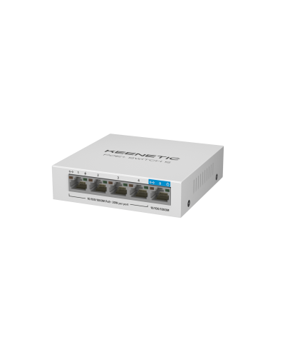 Keenetic KN-4610 (L2) 5х1Гбит/с 4PoE+ 60W. Коммутатор с PoE. KEENETIC в Норильске