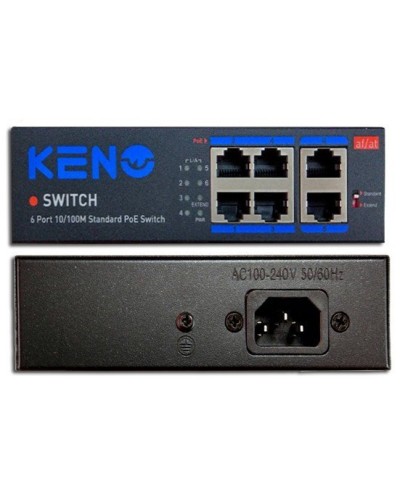 KN-SW402POE+. Коммутатор с питанием по PoE. KENO в Норильске