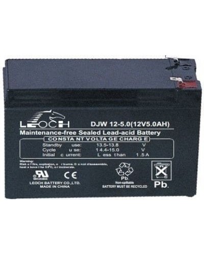 LEOCH DJW 12-5,0. Аккумулятор герметичный свинцово-кислотный. LEOCH в Норильске