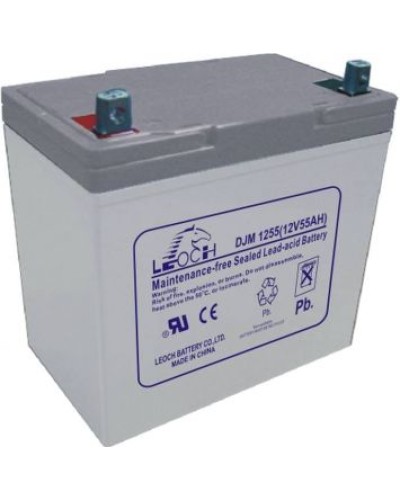 LEOCH DJM 1255. Аккумулятор герметичный свинцово-кислотный. LEOCH в Норильске