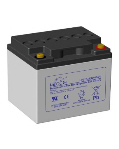 LEOCH LPG 12-38. Аккумулятор герметичный свинцово-кислотный. LEOCH в Норильске