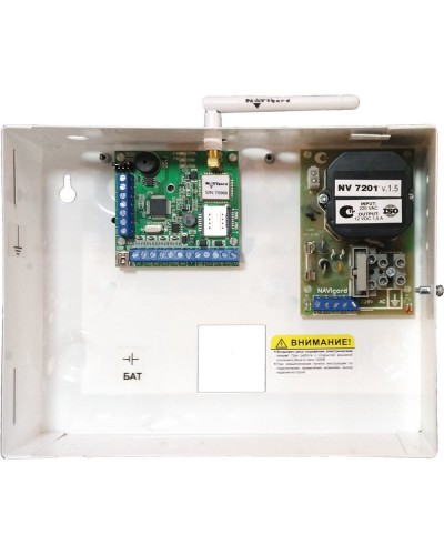 NV 1010c. Устройство оконечное объектовое приемно-контрольное c GSM коммуникатором. NAVIgard в Норильске