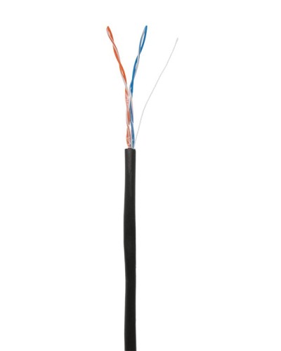 U/UTP 2pair, Cat5, Out, PE (EC-UU002-5-PE-BK). Кабель «витая пара» (LAN) для структурированных систем связи. NETLAN в Норильске