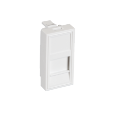 EC-IMH-1-WT-10 (10шт). Вставка 45x45 (Mosaic) для 1 модуля Keystone Jack. NETLAN