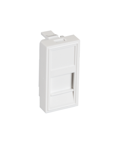 EC-IMH-1-WT-10 (10шт). Вставка 45x45 (Mosaic) для 1 модуля Keystone Jack. NETLAN в Норильске