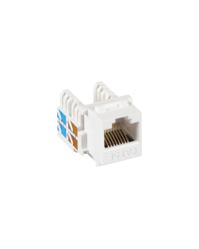EC-UKJ-UD2-WT-10 (10шт). Вставка Keystone Jack RJ-45. NETLAN в Норильске