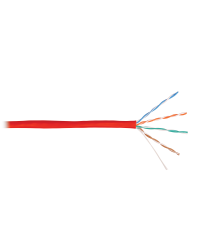 U/UTP 4pair, Cat5e, Solid, In, PVC (NMC 4100A-RD). Кабель «витая пара» (LAN) для структурированных систем связи. NIKOMAX в Норильске