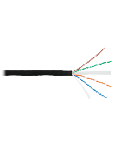 U/UTP 4pair, Cat6a, Solid, In/Out, нг(А)-HF (NMC 4155C-BK). Кабель «витая пара» (LAN) для структурированных систем связи. NIKOMAX в Норильске