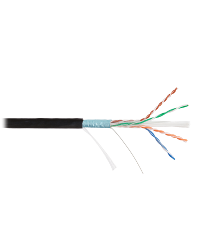 F/UTP 4pair, Cat6, Solid, In/Out, нг(А)-HF (NMC 4240C-BK). Кабель «витая пара» (LAN) для структурированных систем связи. NIKOMAX в Норильске