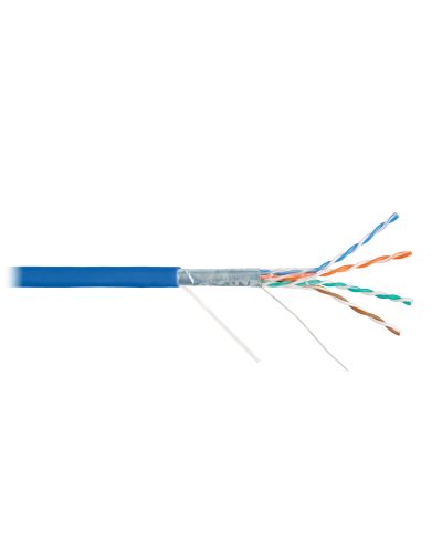 F/UTP 4pair, Cat5e, Solid, In, нг(А)-HF (NMC 4200C-BL). Кабель «витая пара» (LAN) для структурированных систем связи. NIKOMAX в Норильске