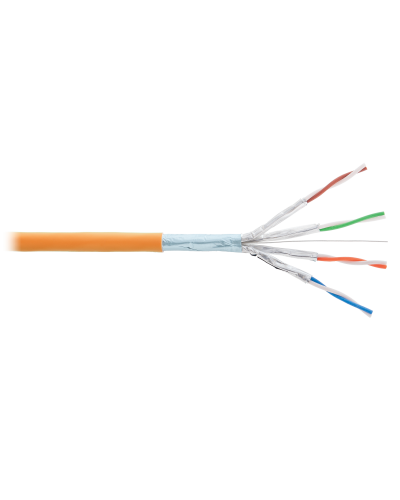 F/FTP 4pair, Cat6a, Solid, In, нг(А)-HF (NMC 4355C-OR). Кабель «витая пара» (LAN) для структурированных систем связи. NIKOMAX в Норильске