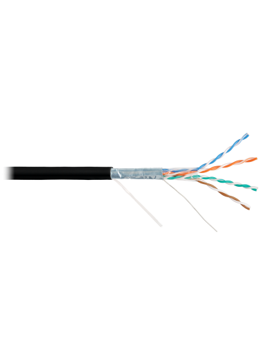 F/UTP 4pair, Cat5e, Solid, In/Out, нг(А)-HF (NMC 9200C-BK). Кабель «витая пара» (LAN) для структурированных систем связи. NIKOMAX в Норильске