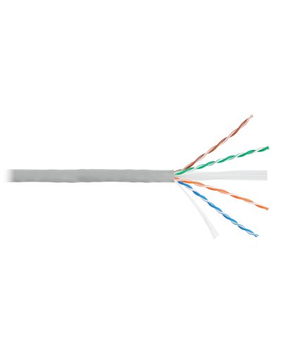 U/UTP 4pair, Cat6, Solid, In, PVC (NMC 2140A-GY). Кабель «витая пара» (LAN) для структурированных систем связи. NIKOMAX в Норильске