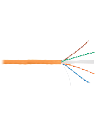 U/UTP 4pair, Cat6a, Solid, In, нг(А)-HF (NMC 4155C-OR). Кабель «витая пара» (LAN) для структурированных систем связи. NIKOMAX в Норильске