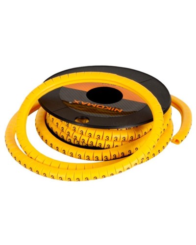 NMC-CMR-A-YL-500 (500шт). Маркер кабельный. NIKOMAX в Норильске