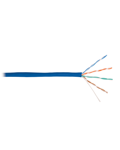 U/UTP 4pair, Cat5e, Solid, In, PVC (NMC 4100A-BL). Кабель «витая пара» (LAN) для структурированных систем связи. NIKOMAX в Норильске