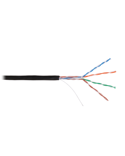 U/UTP 4pair, Cat5e, Solid, Out, нг(А)-HF (NMC 2100B-BK). Кабель «витая пара» (LAN) для структурированных систем связи. NIKOMAX в Норильске