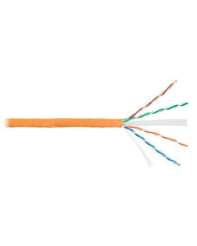 U/UTP 4pair, Cat6, Solid, In, нг(А)-HF (NMC 2140C-OR). Кабель «витая пара» (LAN) для структурированных систем связи. NIKOMAX в Норильске