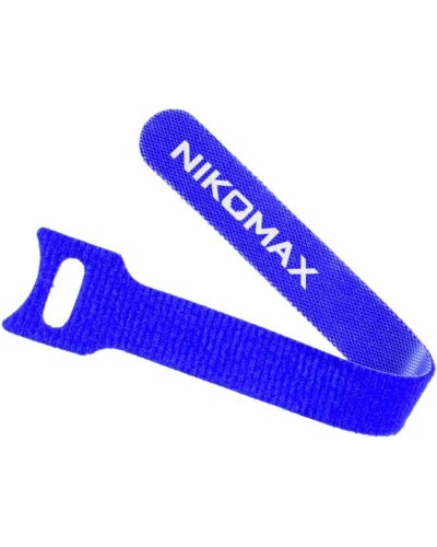 NMC-CTV310-16-SB-BL-10 (10шт). Стяжка-липучка с мягкой пряжкой. NIKOMAX в Норильске
