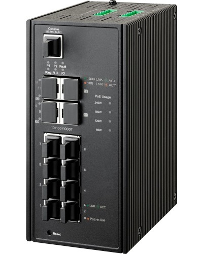 NIS-3500-3412PGE (64PY0804). Коммутатор управляемый с PoE. NSGate в Норильске