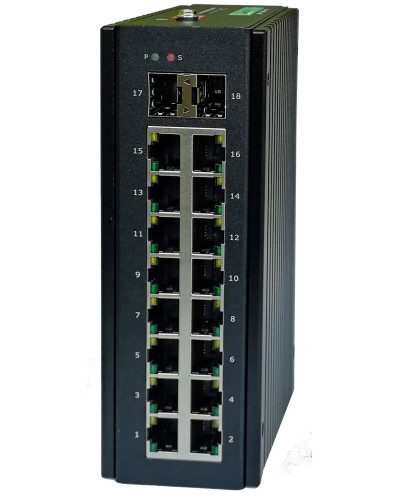 NIS-3200-216PSG (63P16SG2). Коммутатор неуправляемый с PoE. NSGate в Норильске