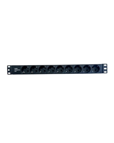NTSS-PDU-DA2037 гор.размещ. 9xSchuko базовые 16A клеммная колодка. Блок розеток 19. NTSS в Норильске