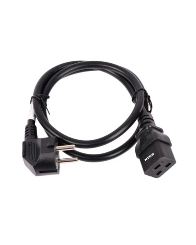 NTSS-PC19772 C19-Schuko проводник.:3х1.5мм2 3м 220/250В 16А черный. Кабель питания. NTSS в Норильске