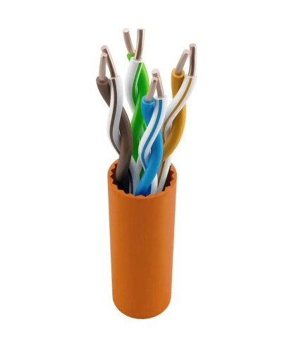 NTSS-IN-UTP4-5Е-LSZH-OR кат.5E UTP 4 пары 24AWG LSZH внутренний 305м оранжевый. Кабель «витая пара» (LAN) для структурированных систем связи. NTSS в Норильске