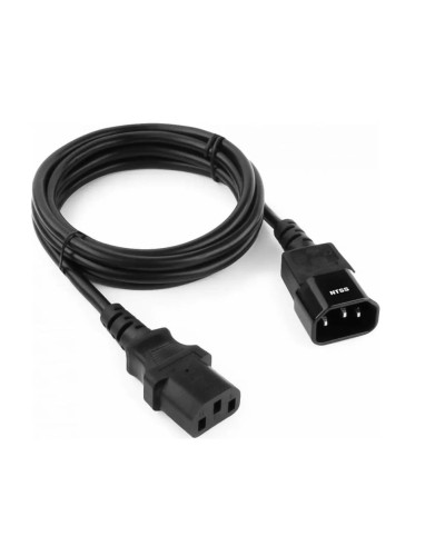 NTSS-PC13145 C13-С14 проводник.:3х1мм2 3м 220/250В 10А черный. Кабель питания. NTSS в Норильске