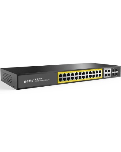Netis P124GH. Коммутатор сетевой PoE неуправляемый. Netis в Норильске