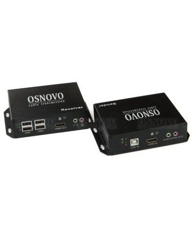 TLN-HiKMA/1+RLN-HiKMA/1. Удлинитель HDMI, USB, RS232, ИК-сигнала. OSNOVO в Норильске