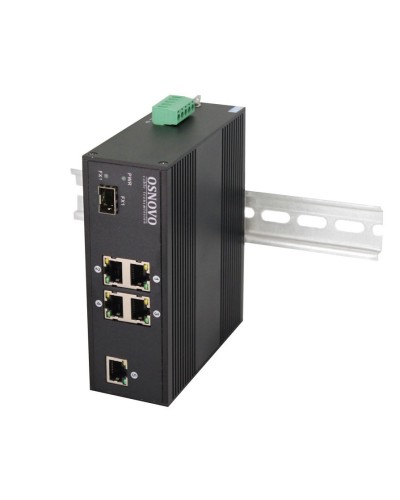 SW-40501/IC. Промышленный PoE коммутатор Fast Ethernet на 6 портов. OSNOVO в Норильске