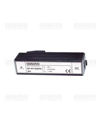 SP-IP/1000PD. Устройство грозозащиты цепей Ethernet. OSNOVO в Норильске