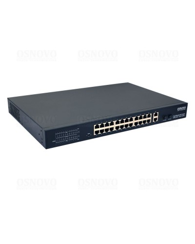 SW-62422(400W). Коммутатор 24-портовый  Fast Ethernet с PoE. OSNOVO в Норильске
