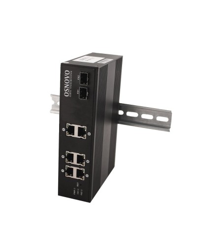SW-8062/IC. Промышленный PoE коммутатор Gigabit Ethernet на 8 портов. OSNOVO в Норильске