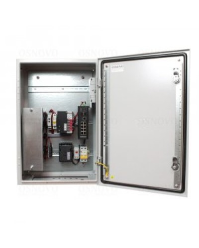 OS-46TB1(SW-80802/ILS(port 90W)). Уличная станция с термостабилизацией и резервным питанием. OSNOVO в Норильске